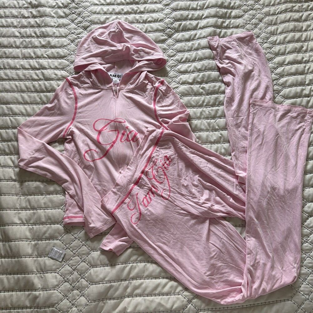 I.AM.GIA. Blare Hoodie & Trackpants Set PINK XS